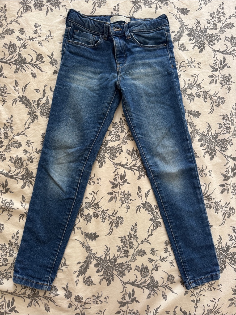 Classic Dark Blue girl's Jeans - Stretch Skinny